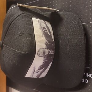 WuTang, Method Man, Black Wu Wear Snapback Hat, OS, Logo Under Visor, NWT